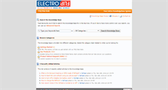 Desktop Screenshot of help.electroflip.com